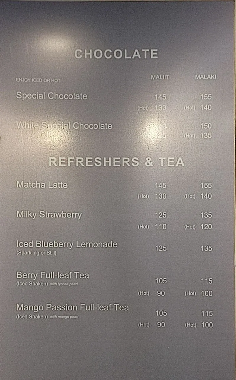Image of Menu